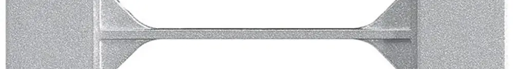 Cadre de recouvrement ENC kallysto.pro 2×1 arktis 94×154mm 