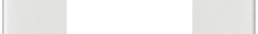 Cadre de recouvrement ATO 1×1 module blanc 