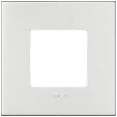 Cadre de recouvrement ATO 1×1 module blanc 
