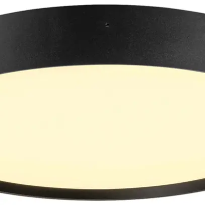 Plafonnier LED SLV DECONA 42 23W 2540lm 930/940 IP44 VAR Ø420mm noir 