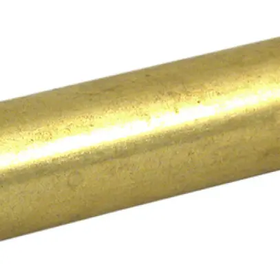 Tubo prolungo ROE ottone M10 70mm con filetto fuori 