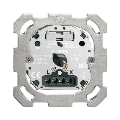 Inserto regolatore FH 40…600W illumin.ritardo di fase ascendente 