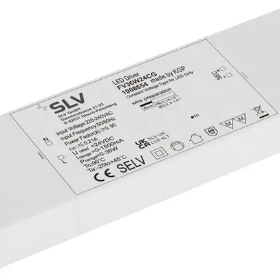 Alimentation LED SLV 36W 24V 1500mA ON/OFF 170×57×18mm 