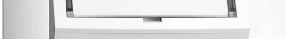 Kit de montage ENC S-One EDIZIOdue FMI pour 2×RJ45 oblique, blanc 