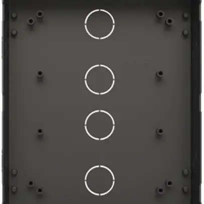 Boîte d'encastrement ABB-Welcome, taille 2/3 (6 modules), noir 