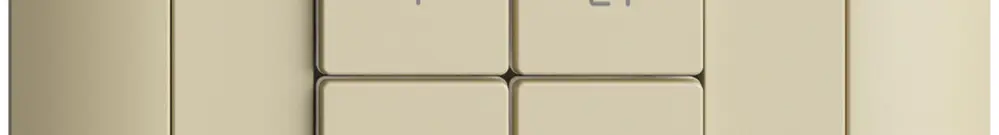 Comando per dimmer INC 1c scena/4t Edue Wiser vanille 