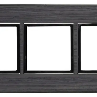 En-tête ENC Legrand Arteor 1×3 horizontal 213×92mm Grey Oak 
