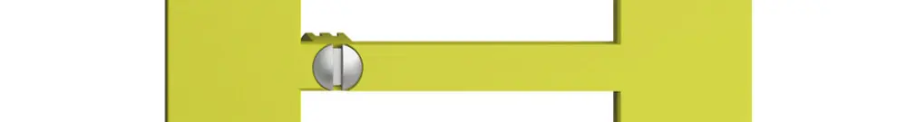 Placca frontale 4×RJ45 EDIZIOdue lemon R&M swissline 
