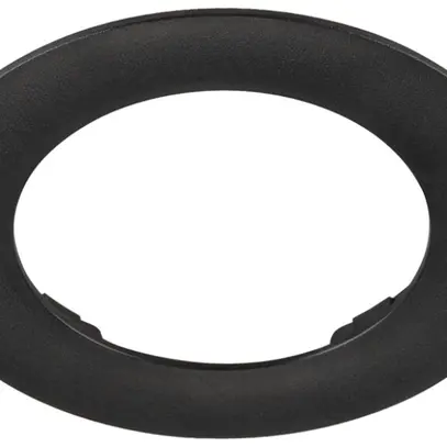 Cadre d'encastrement SLV DOWNLIGHT100 matière synthétique Ø106mm noir 