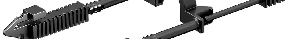 Dispositivo di bloccaggio Rittal DK 7979.020 p.presa C14/C20 a PSM nero 20pz 