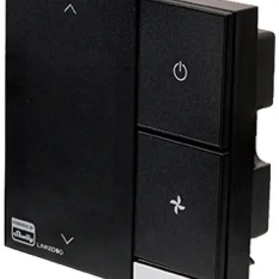 Thermostat d'ambiance ENC Shelly LinkedGo HVAC Bt/Wi-Fi noir mat 