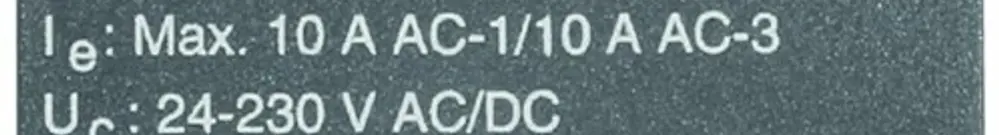 Contatto semiconduttore ComatReleco 10A/24…480VAC 3 fasi (AC-1, AC-3) 24…230VAC 
