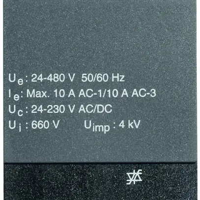Contatto semiconduttore ComatReleco 10A/24…480VAC 3 fasi (AC-1, AC-3) 24…230VAC 