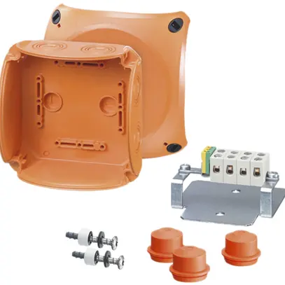 Scatola di derivazione AP 5 poli 1.5…6mm² arancione 