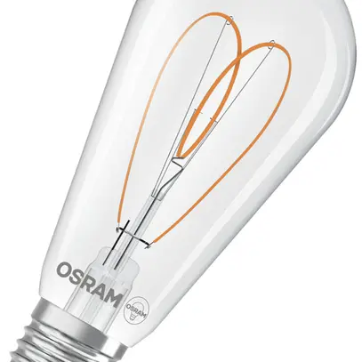 Lampada LED Osram Vintage 1906 E27 7.2W 806lm 827 REG Ø64×139mm chiaro 