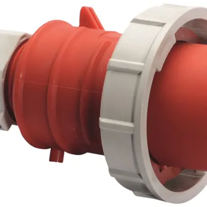 Spina mobile CEE Bals 4P 32A 400V 6h rosso IP67 nic.QC.TE-Plus 