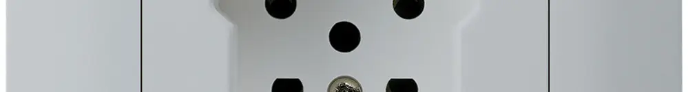 Presa INS HA kallysto tipo 15 con morsetti innesto con scatola G3 grigio chiaro 