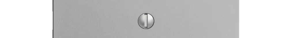 Frontplatte EDIZIOdue 2×T12 silver 