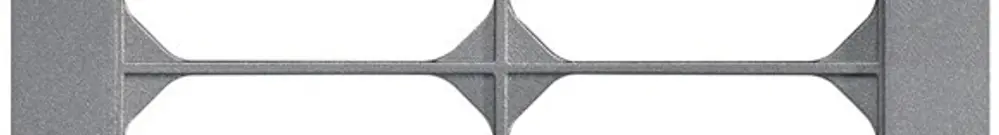 Telaio di copertura INC kallysto.trend 4×2 fjord 154×274mm 