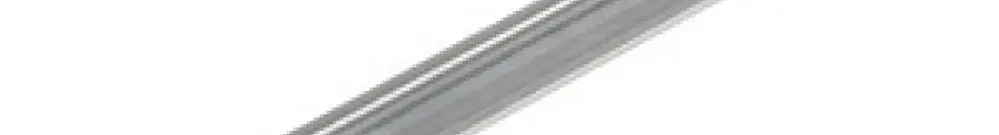 Barra profilata Weidmüller TS15 15×5.5×1000mm taglio 4.2×12mm acciaio zincato 