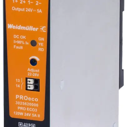 Alimentazione a commutazione Weidmüller Connect Power PRO ECO3 120W 24V 5A 