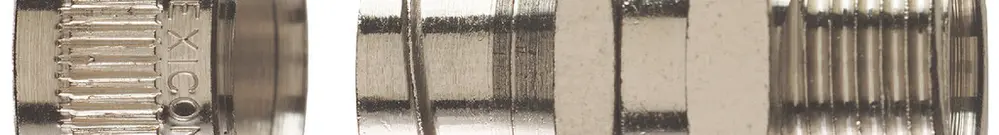 Raccord pour tuyaux Plica FU50-M50-S Ø50mm/M50×1.5mm laiton nickelé IP40 