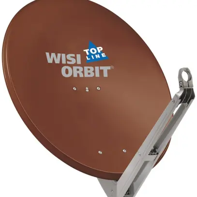 Antenne parabolique Orbit Line OA85I WISI 85cm, Al, brun rouge 