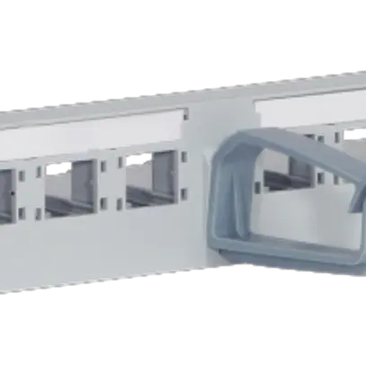 Panneau de distribution 19" 1UH 16p, u, gr vide R&M 