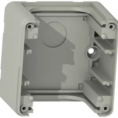 Fond de boîtier NAP SUPRA sans embout gris 