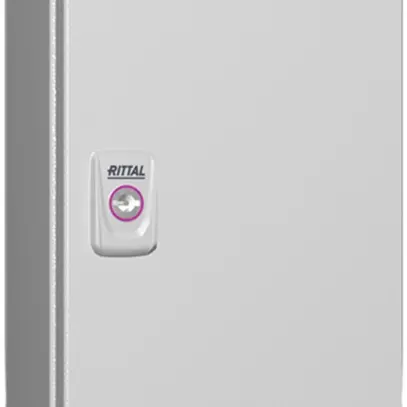 Petit boîtier Rittal KX E-Box, IP66, 200×400×120mm, tôle d'acier 