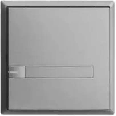 Pulsante KNX RGB EDUE, 250mW, c.LED RGB, c.carta, 1×pulsante, com.1×tasto, si 