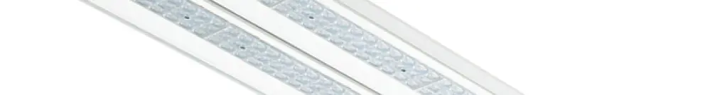 LED-Deckenleuchte SG Arena 156W 23370lm 840 IP23 DALI 1256×295mm weiss 