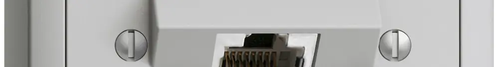 Prise AP 1×RJ45/s 8P ITplus EDIZIOdue gris clair 
