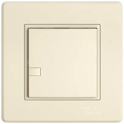 Poussoir KNX RGB ENC EDIZIO.liv SNAPFIX® capteur temp.s.LED 1× comm.1T cr 