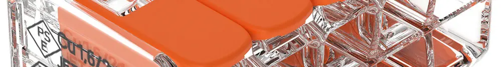 Morsetto di connessione WAGO 10L 0.14…4mm² con leva ar trasparente 
