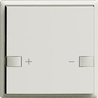 Variatore LED EDIZIOdue ZEP senza LED 1×tasto 2×comando grigio chiaro 