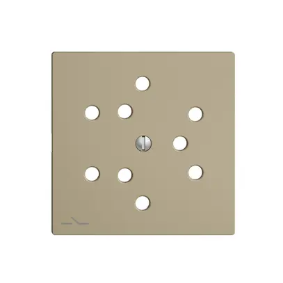 Plaque frontale 3×T12,S EDIZIOdue sand 