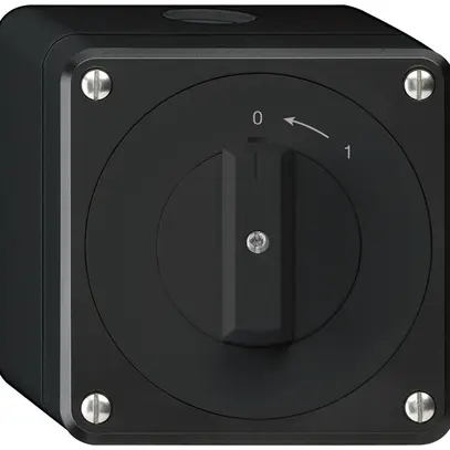AP-Schwenktaster robusto IP55 schwarz 1P 