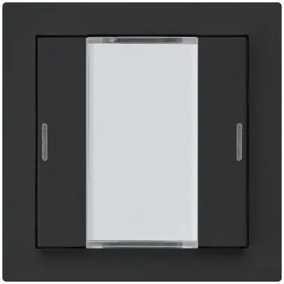Poussoir ENC kallysto A KNX 2× LED RGB s/e-link noir 