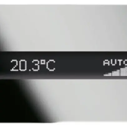 Listello di chiusura alto ABB priOn con display nero 