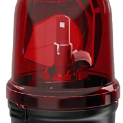 Lampada rotante LED WERMA 885 115…230VAC montaggio a pavimento rosso 