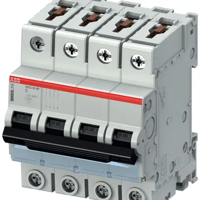 Disgiuntore ABB SMISSLINE CLASSIC S453E-C13NP 4×13 C 6kA 