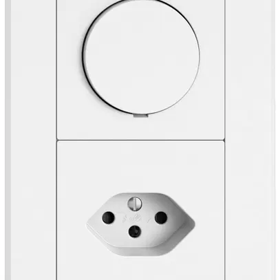 Combinazione INC EDIZIO.liv SNAPFIX® 2×1 156×96mm variatori+1×T13 bianco 