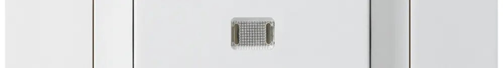 Pulsante luminoso INC kallysto.trend A-R/2P bianco 