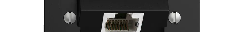 Presa INC 1×RJ45/s 4P ITplus EDIZIOdue nero 
