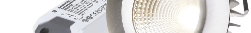 EB-LED-Spot Stato 10.5W 230V 960lm 3000K Loch-Ø80mm nickel 60° 