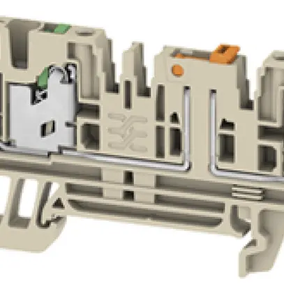 Morsetto di misura/sezionatore WM SDT 3C 0.5…2.5mm² 24A/500V snap-in DIN35 be 