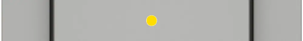 Leuchtdruckschalter EDIZIO.liv SNAPFIX® 6/1L Frontlinse KS gelb hgu 