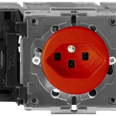 Prise INC FH T23 orange, 49…69mm Snap, avec bornes enfichables 
