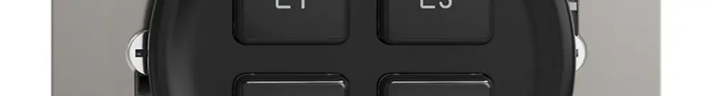 Pulsante scena INC 4 scene/4T WLAN Sdue Wiser nero 